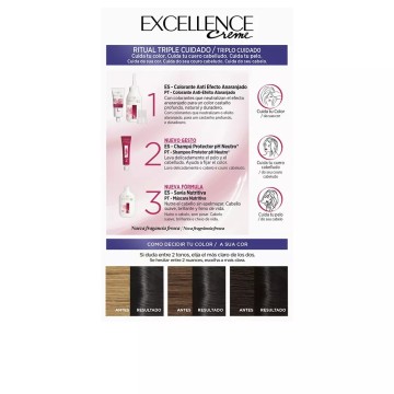 EXCELLENCE BRUNETTE tinte 200-true darkest brown