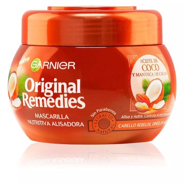 ORIGINAL REMEDIES mask aceite coco y cacao 300 ml