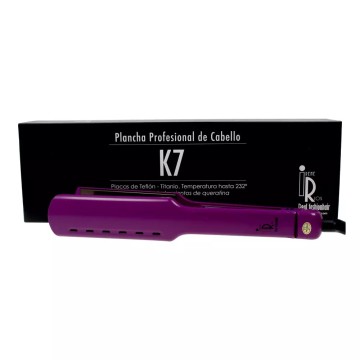K7 straightener profesional de cabello lila