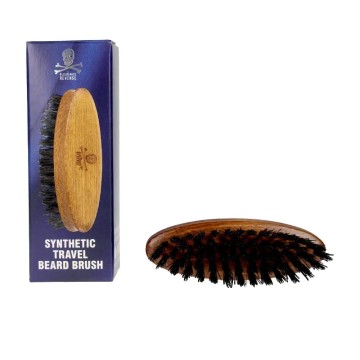 THE ULTIMATE synthetic travel beard brush