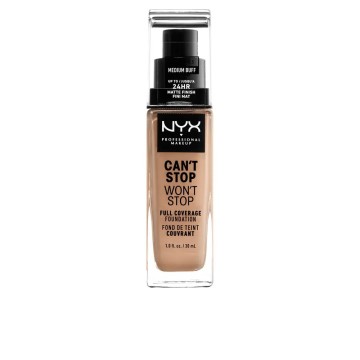 CAN'T STOP WON'T STOP full coverage foundation medium buff
