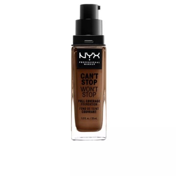 NYX PMU Foundation Cant Stop Wont Stop 24h Bottle Cream Cocoa