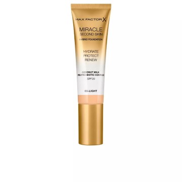 MIRACLE TOUCH second skin found.SPF20