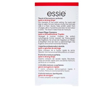 Essie Treatment ESS QuickE Drying Drops nail top coat 13.5 ml Transparent