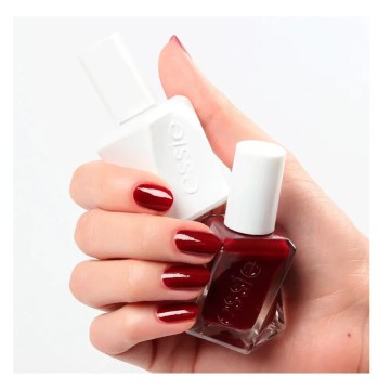 Essie gel couture after party 360 Spike With Style nail polish Red Ultra gloss