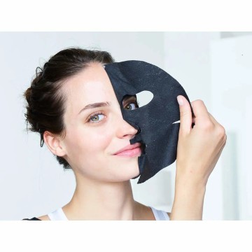 PURE CHARCOAL black mask tissu detox effect