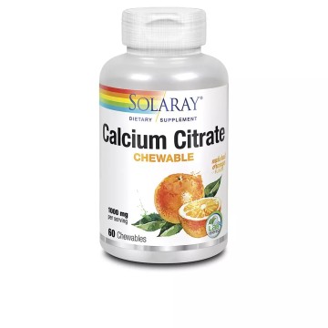CALCIUM CITRATE 1000 mg -60 comprimidos masticables naranja