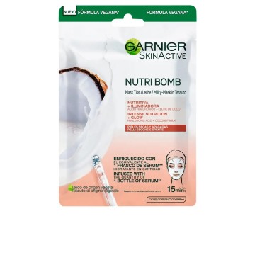 SKINACTIVE NUTRI BOMB mask facial nutritiva iluminadora 1 pz