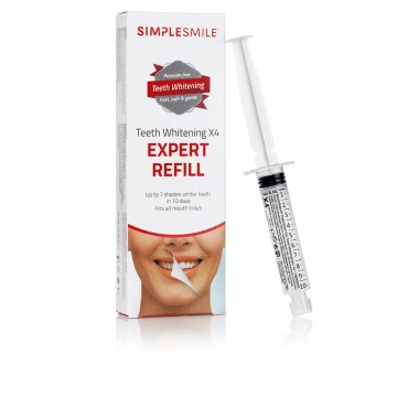 SIMPLESMILE® teeth whitening X4 expert refill