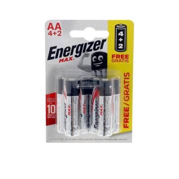 ENERGIZER MAX POWER LR06 AA pilas pack x 6 uds