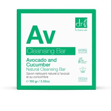 AVOCADO & CUCUMBER natural cleansing bar 1 pz