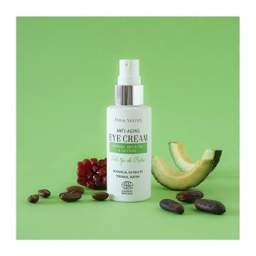 EYE CREAM anti-age con aguacate, té green & cafeína botanica