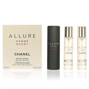 ALLURE HOMME SPORT edt spray refillable 3 x 20 ml