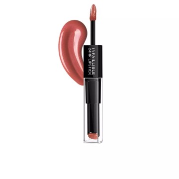 L’Oréal Paris Make-Up Designer Infallible Lipstick 24H - 404 Corail Constant - Lipstick Shine