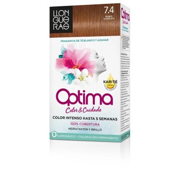 OPTIMA hair colour 7.4-rubio cobrizo