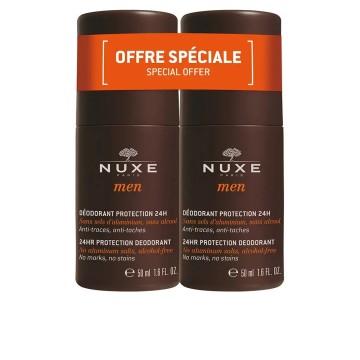 NUXE MEN DÉODORANT PROTECTION 24H ROLL-ON set 2 pz