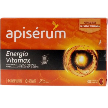 APISÉRUM ENERGÍA VITAMAX 30 cápsulas     