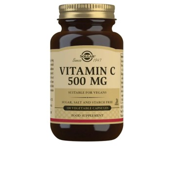 VITAMINA C 500 mg 100 cápsulas vegetales