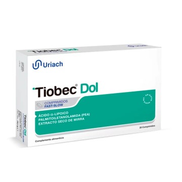 TIOBEC DOL comprimidos fast-slow 20 u