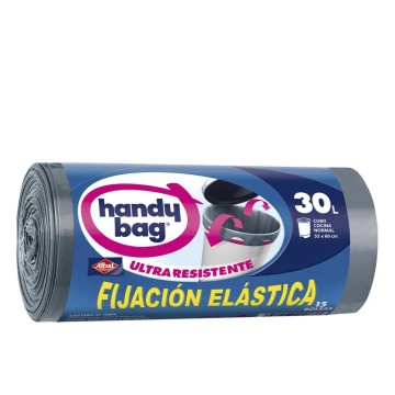 HANDY BAG ELASTIC FIXING garbage bag 30 liters 15 u