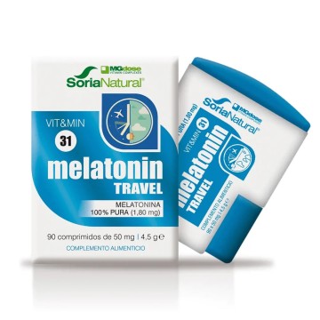 Melatonin Travel 100% Pura 90 Comprimidos