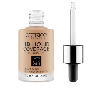 HD LIQUID COVERAGE FOUNDATION lasts up to 24h