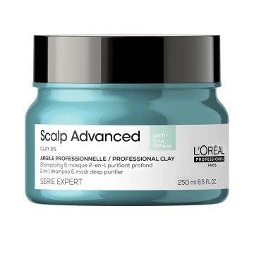 SCALP ADVANCED 2-in-1 shampoo & mask deep purifier clay 250 ml