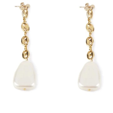BARTON earrings shiny gold 1 u