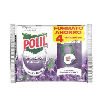 POLIL anti-moth perfumer lavender x 4 u