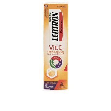 VITAMIN C triple action effervescent tablets Orange 18 u