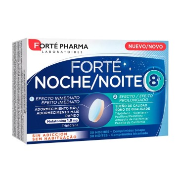 FORTÉ NIGHT 8 H faster sleepiness 30 tablets