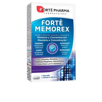 FORTÉ MEMOREX multivitaminas + eleuterococcus comprimidos