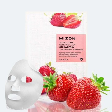 Mizon Joyful Time Essence Mask Strawberry 23 g