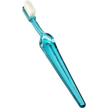 Acca Kappa Toothbrush Lympio with Soft Nylon Bristles Turquoise