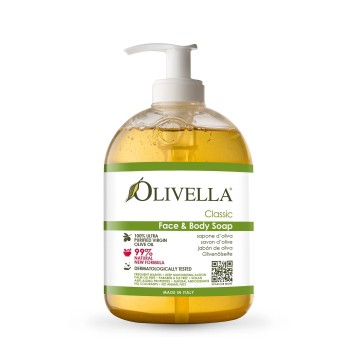 Olivella Classic face & body soap 500ml