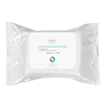 Obagi SuzanObagiMD On The Go cleansing wipes for oily acne prone skin 25pcs