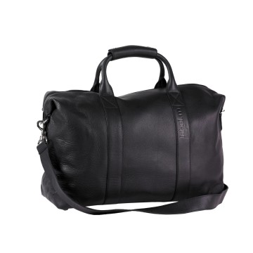 Label M Large Leather Kit Bag Black