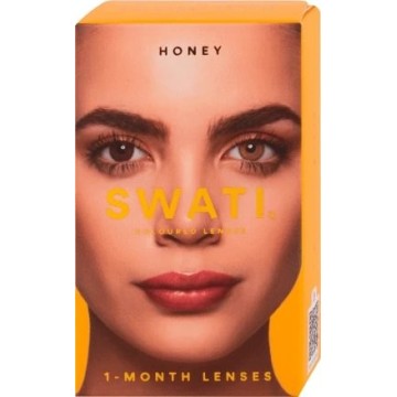 Swati Coloured 1-Month Lenses Honey 1 Pair