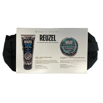 Reuzel  TAT Exfoliate & Hydrate Duo travel kit 3 pcs