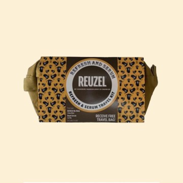 Reuzel Try Reuzel Beard kit - Refresh 100 ml + beard serum 50 g + travel bag