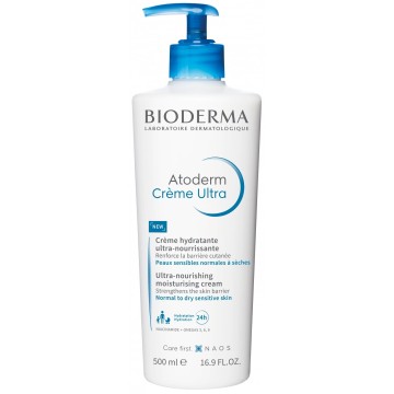 Bioderma Atoderm Ultra Nourishing Moisturising cream 500ml