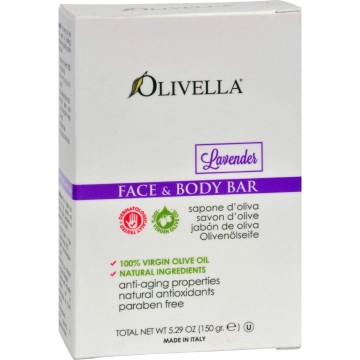 Olivella Face & Body Bar Lavender 150 g