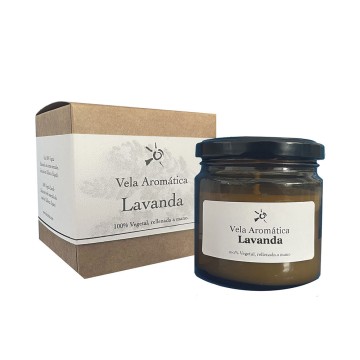 THREAD CANDLE lavender...