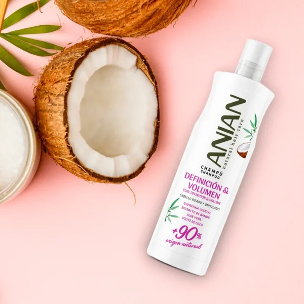 ANIAN Definition & Volume Vegetable Shampoo 400ML - Image 2