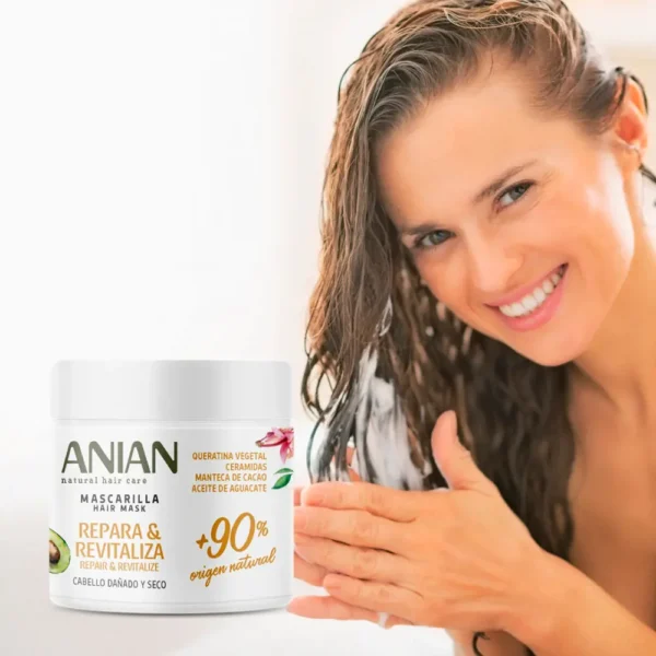 ANIAN Repair & Revitalize Keratin Mask 350ml - Image 3