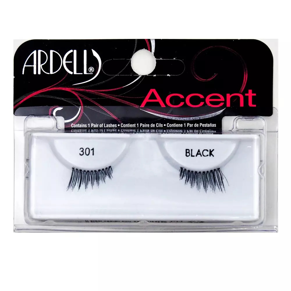 Accent Eyelashes #301 Black