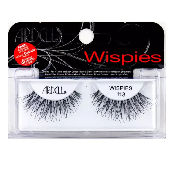 ARDELL WISPIES Eyelashes Pocket Pack #113 - Black 5ml