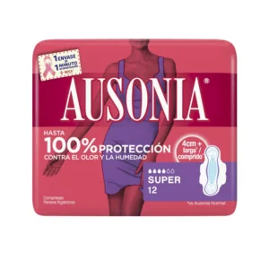 AUSONIA Super Winged Pads - 12 Units