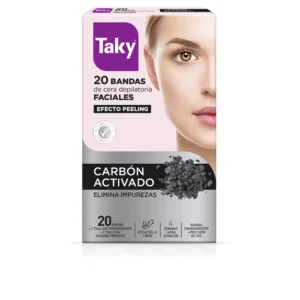 Activated Carbon Facial Depilatory Wax Strips