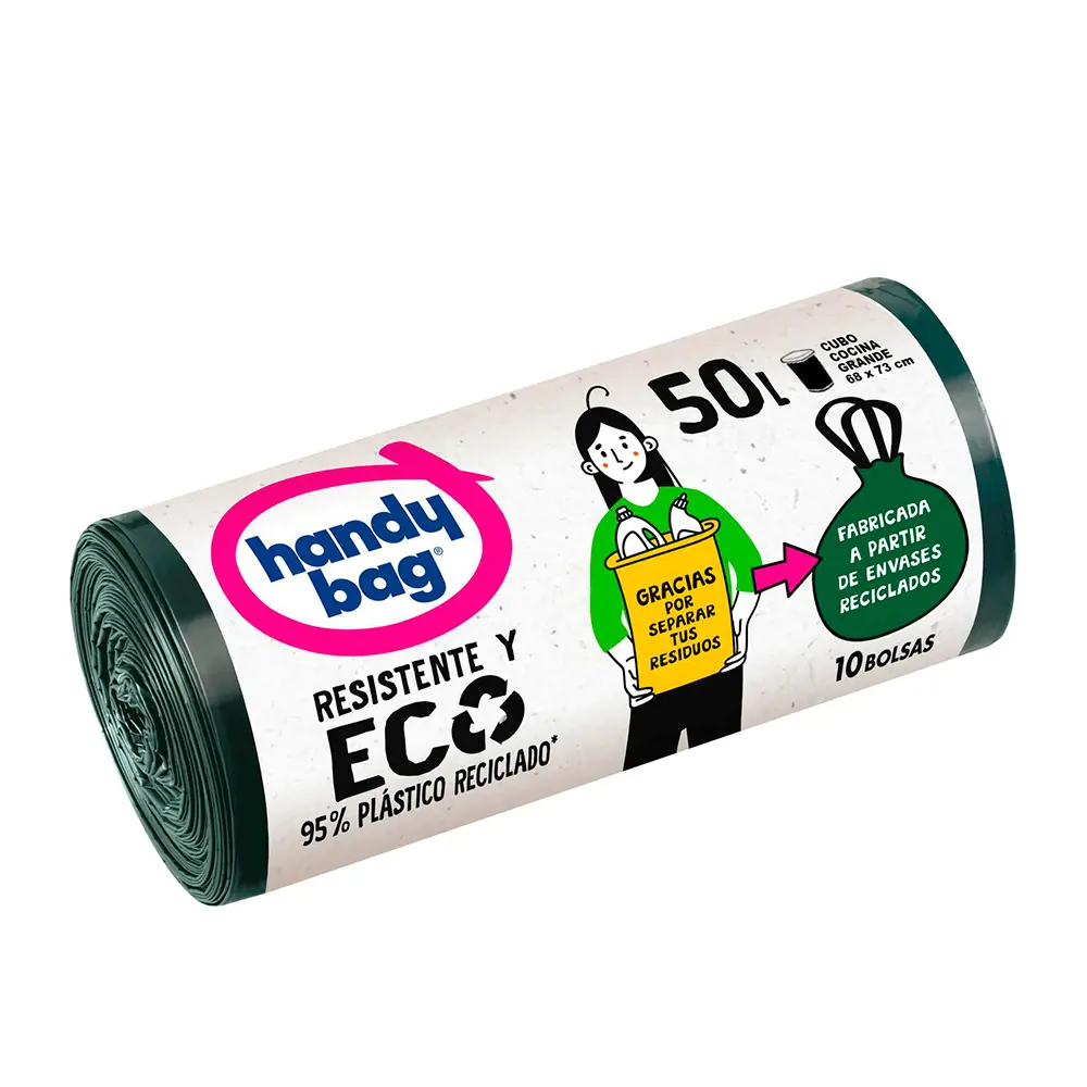 Handy Bag Reciclada 50L Müllsäcke